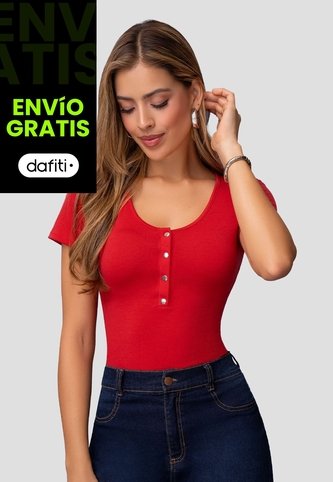 Blusa Mujer Rojo Mp 111998 MP
