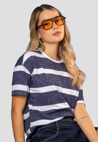 Camiseta Mujer Estampado Mp 114644 MP