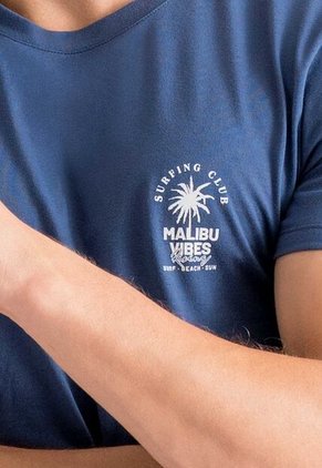 Camiseta Hombre Azul Profundo Mp 113063