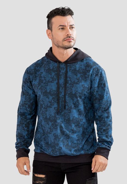 Buzo Hombre Azul Mp 104979