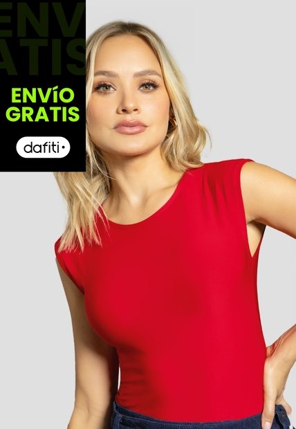 Blusa Mujer Rojo Mp 112213