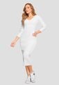 Vestido Mujer Blanco Mp 106977 de MP