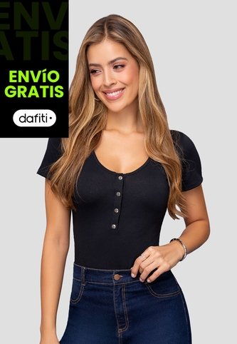 Blusa Mujer Negro Mp 111998 MP