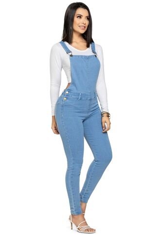 Overall Largo Mujer Azul Claro Mp 4464 MP