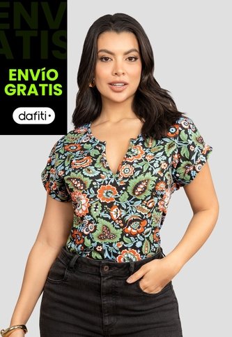 Blusa Mujer Estampado Mp 112026 MP