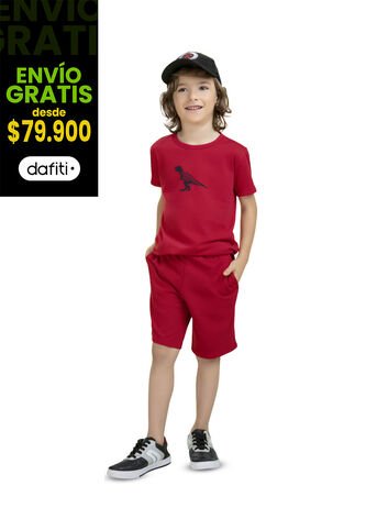 Conjunto Infantil Rojo Mp 34797 MP