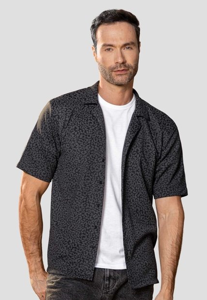 Camisa Hombre Estampado Mp 114120