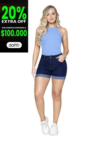 Short Mujer Azul Mp 9415 MP
