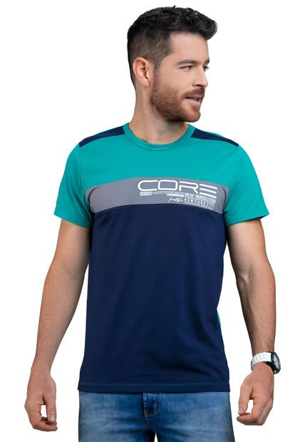 Camiseta Hombre Multicolor Mp 89078