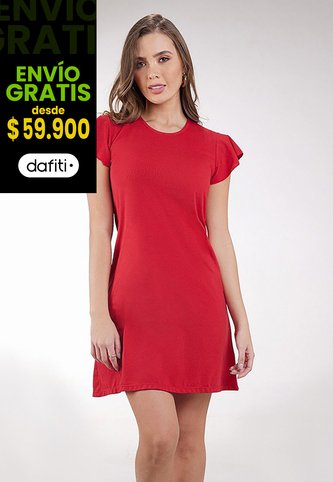 Vestido Rojo MP 68383 MP