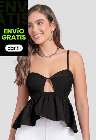 Blusa Mujer Negro Mp 111232 MP