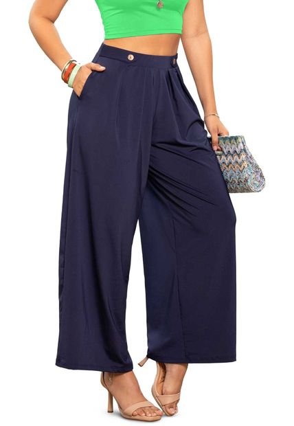 Pantalón Mujer Azul Mp 750