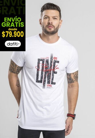 Camiseta Masculino Blanco Mp 1348 MP