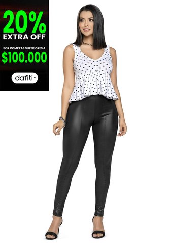 Jegging Mujer Negro Mp 4503 MP