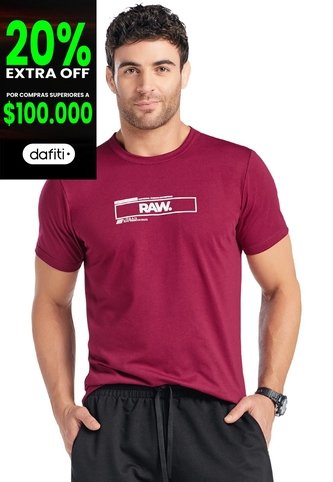Camiseta Adulto Masculino Vinotinto Marketing Personal MP
