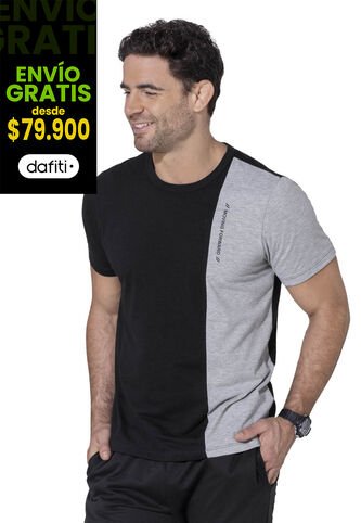 Camiseta Masculino Negro Mp 3967 MP