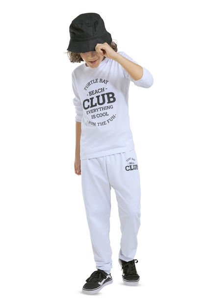 Jogger Infantil Blanco Mp 1393