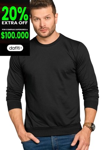 Buzo Para Hombre Negro Mp MP