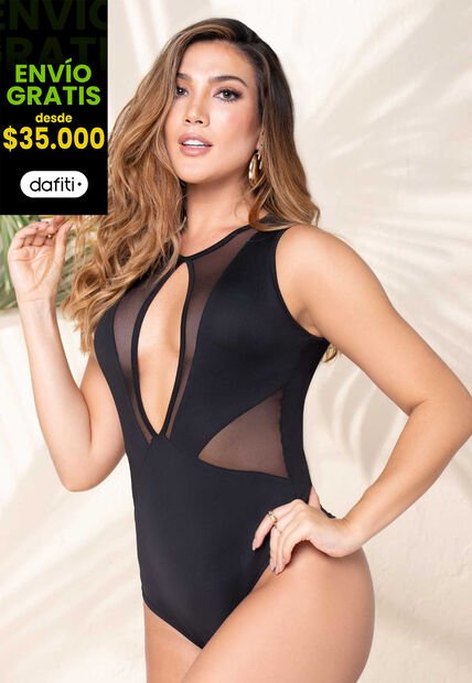 Body Mujer Negro Mp 866
