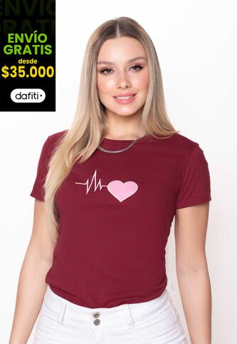 Camiseta Mujer Morado Mp 5127 MP