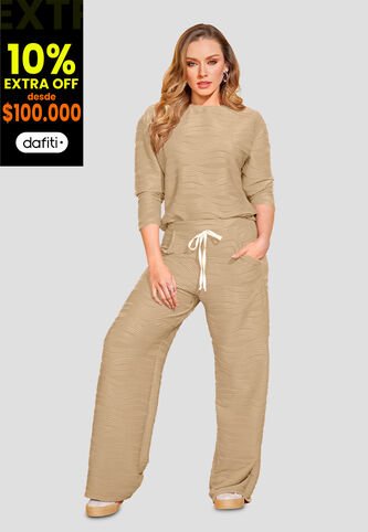 Conjunto Mujer Latte Mp 110241 MP