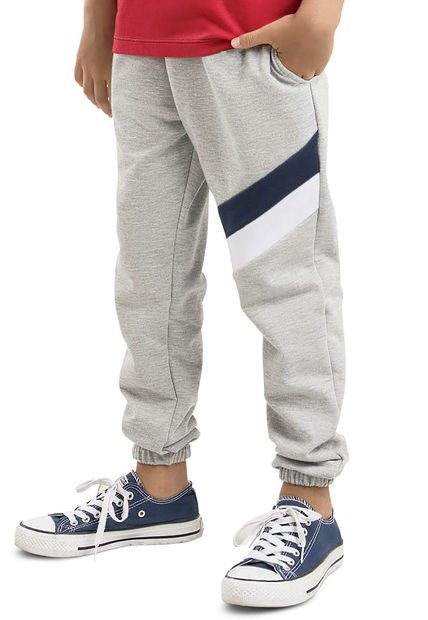 Jogger Infantil Masculino Gris Mp 32974