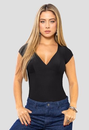 Blusa Mujer Negro Mp 113839