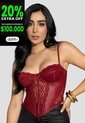 Corset Mujer Merlot Mp 115527 de MP