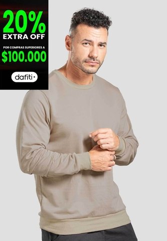 Buzo Hombre Café Pardo Mp 86579 MP