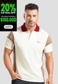 Polo Hombre Crema Mp 115493 de MP