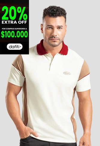Polo Hombre Crema Mp 115493 MP