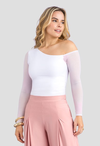 Blusa Mujer Blanco Mp 113625