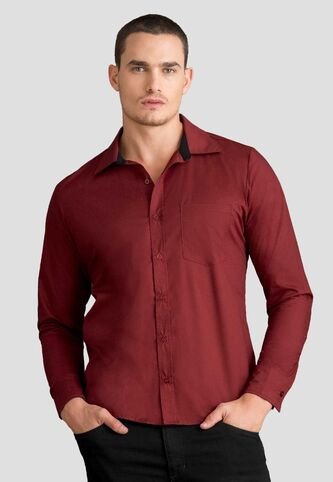 Camisa Hombre Merlot Mp 112807 MP