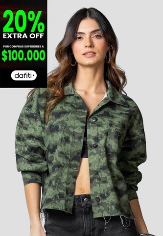 Chaqueta Mujer Estampado Mp 115459 MP