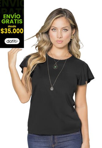 Blusa Mujer Negro Mp 68386 MP