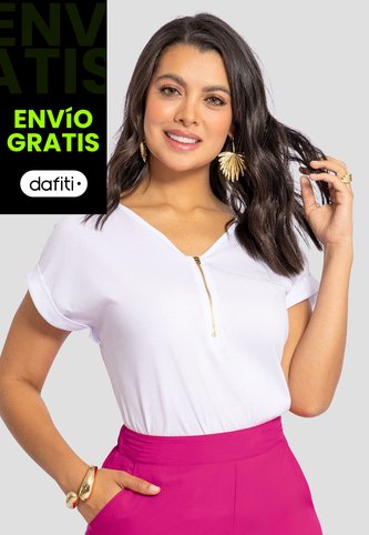 Blusa Mujer Blanco Mp 110425 MP
