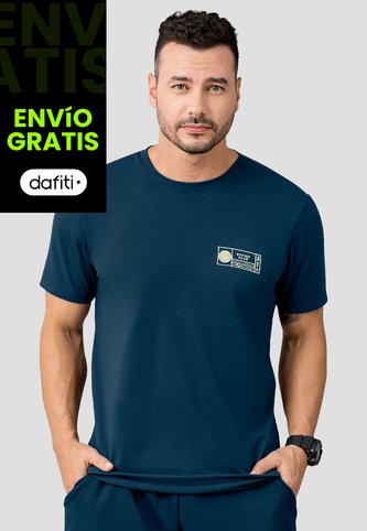 Camiseta Hombre Azul Profundo Mp 110526 MP