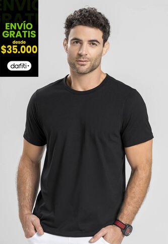 Camiseta Masculino Negro Mp 1870 MP