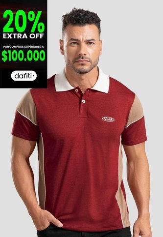 Polo Hombre Merlot Mp 115493 MP