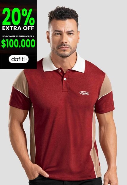 Polo Hombre Merlot Mp 115493