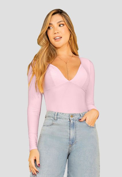 Blusa Mujer Rosa Mp 110167