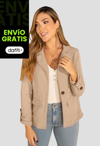 Blazer Mujer Latte Mp 108305 MP