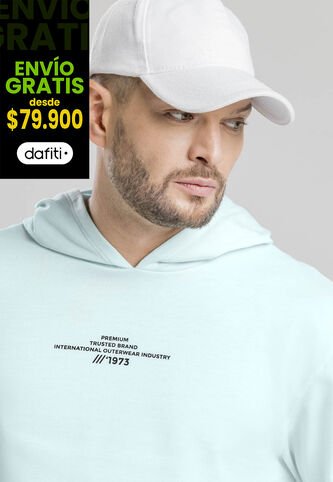 Buzo Hombre Azul Mp 7091 MP