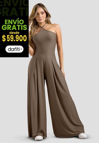 Enterizo Largo Mujer Chocolate Mp 114464 MP