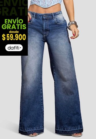 Jean Mujer Azul Medio Mp 114468 MP