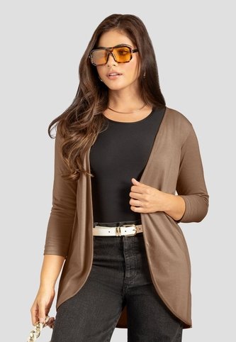Cardigan Mujer Chocolate Mp 105844 MP