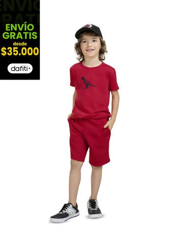 Conjunto Infantil Rojo Mp 34797 MP