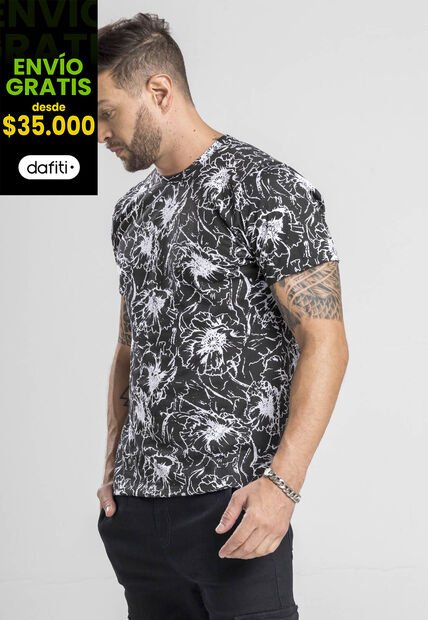 Camiseta Masculino Estampado Mp 1753