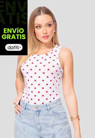 Blusa Paq X2 Mujer Estampado Mp 106616 MP