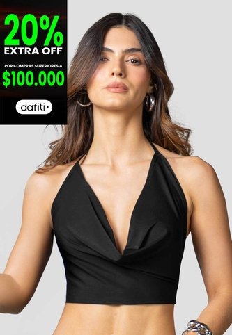 Blusa Mujer Negro Mp 115536 MP